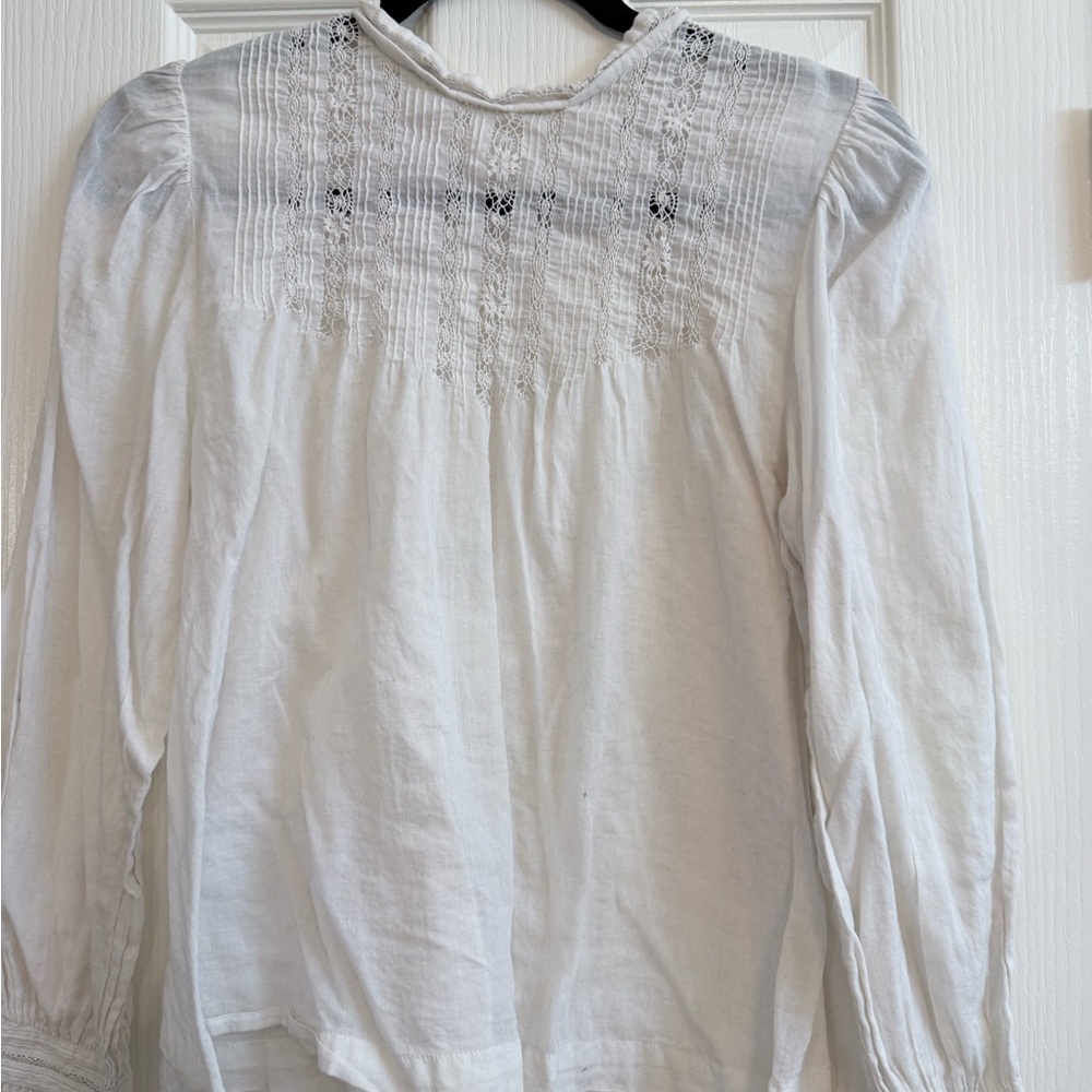 Doen Hierloom Antonia Top in Salt